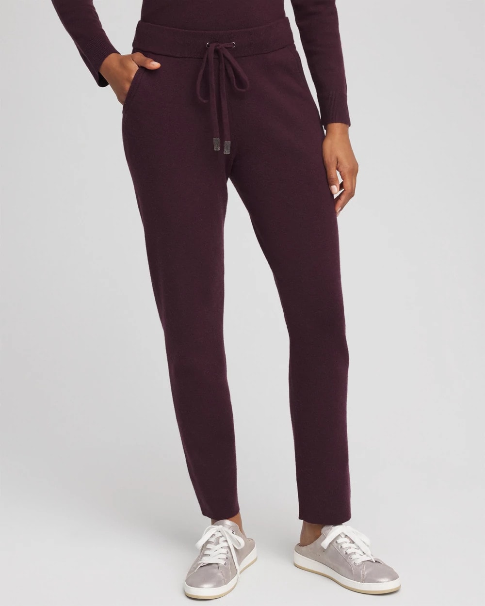 Chico's Zenergy® Luxe Tapered Ankle Pants NIGHT BLOOM
