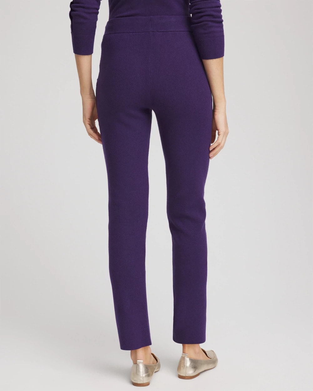 Chico's Zenergy® Luxe Tapered Ankle Pants PURPLE ELIXIR