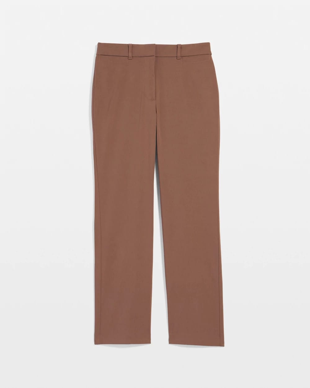 Chico's Emme Cropped Flared Pants DRIED MUSHROOM