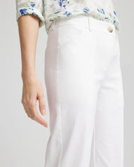 Chico's Emme Straight Ankle Pants ALABASTER