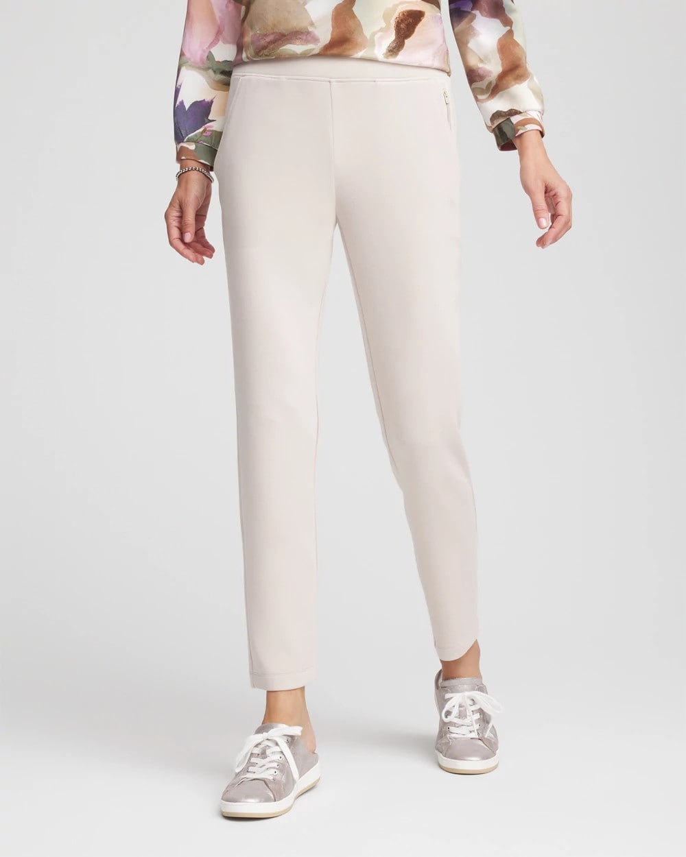 Chico's Zenergy® Soft Ankle Pants SMOKEY TAUPE