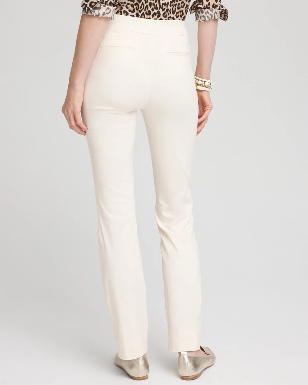 Chico's Brigitte™ Slim Pull-On Pants ENGLISH CREAM