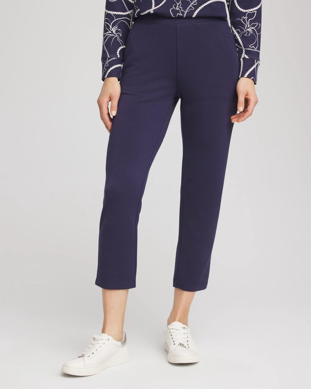 Chico's Zenergy® Soft Cropped Pants PASSPORT BLUE