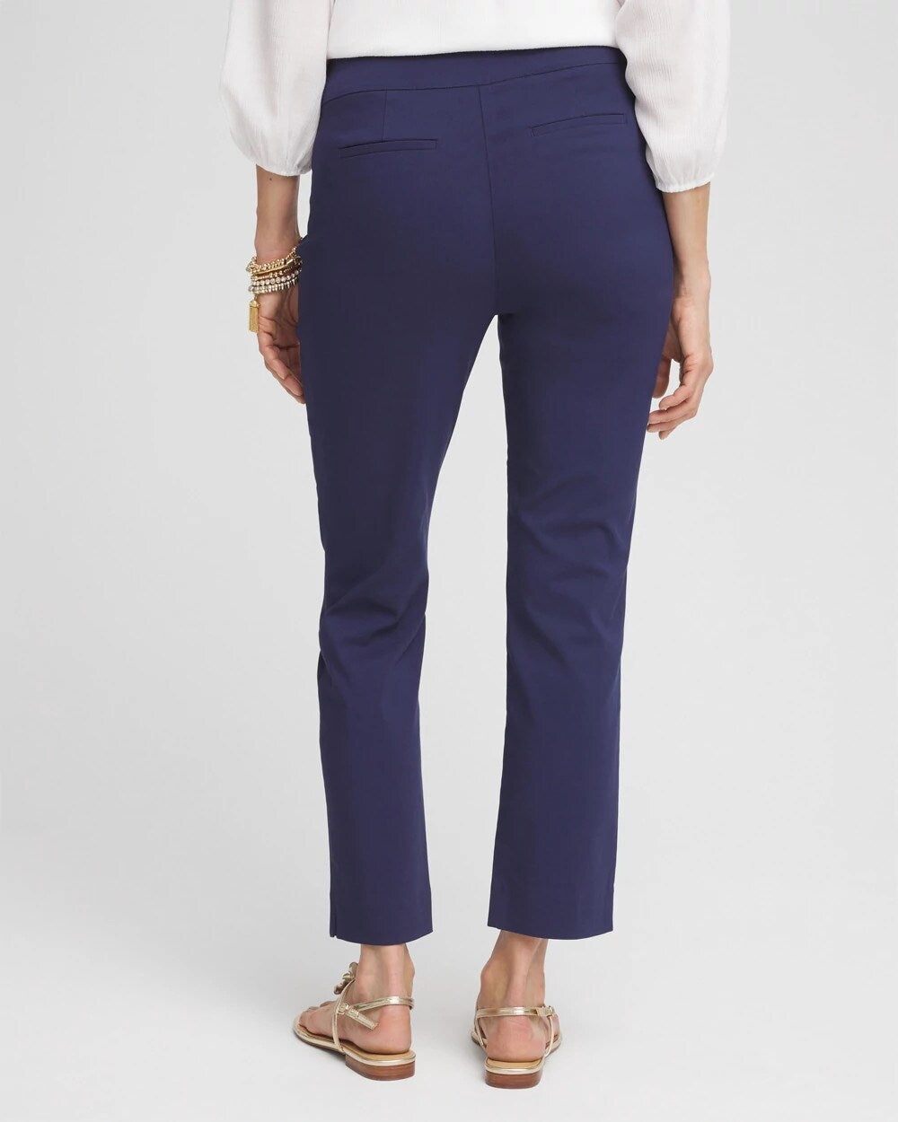 Chico's Brigitte™ Pull-On Cropped Pants ALABASTER