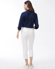 Chico's Brigitte™ Slim Pull-On Crop ALABASTER