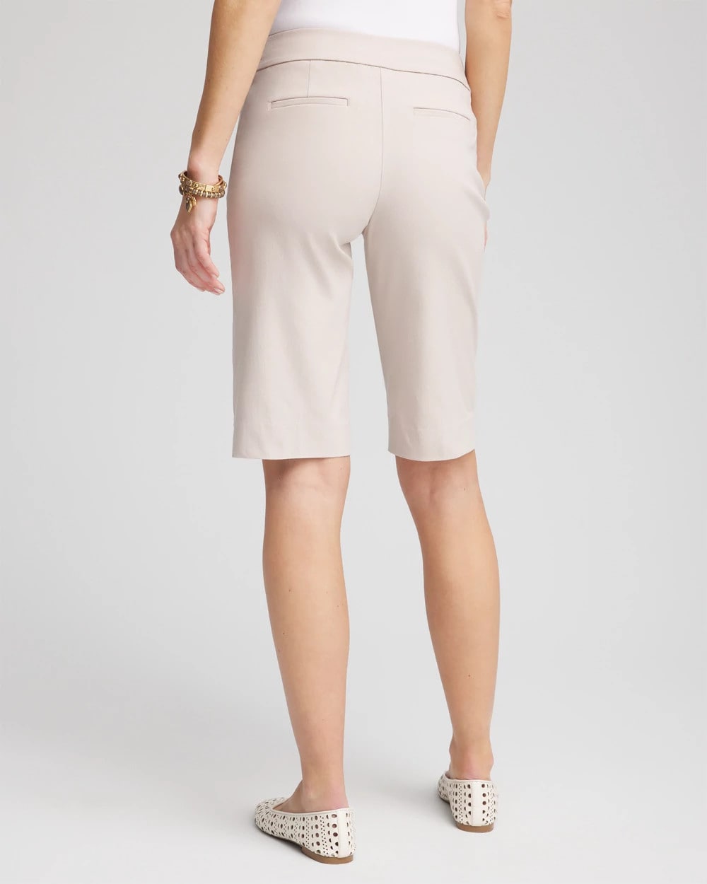 Chico's Brigitte™ Slim Shorts SMOKEY TAUPE
