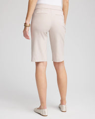 Chico's Brigitte™ Slim Shorts SMOKEY TAUPE