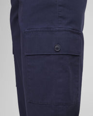 Chico's Cargo Straight Leg Cropped Pants PASSPORT BLUE