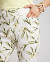 Chico's Brigitte™ Slub Slim Ankle Pants ALABASTER
