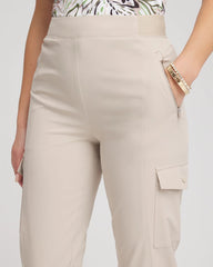 Chico's Zenergy® UPF Cargo Cropped Pants TIBET TAUPE