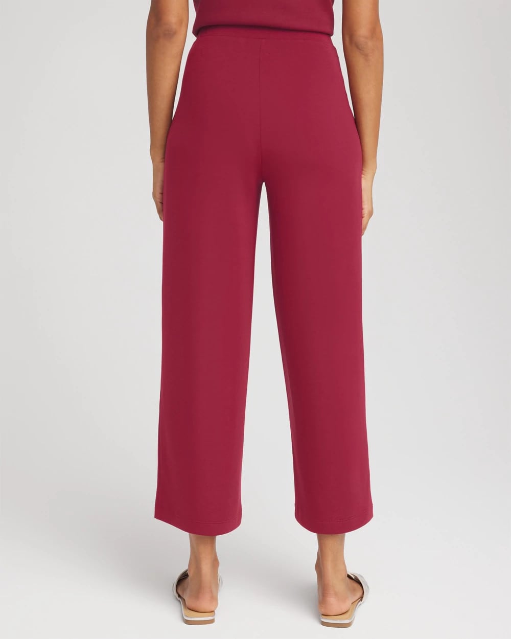 Chico's Zenergy® Cropped Pants RUSSET RED