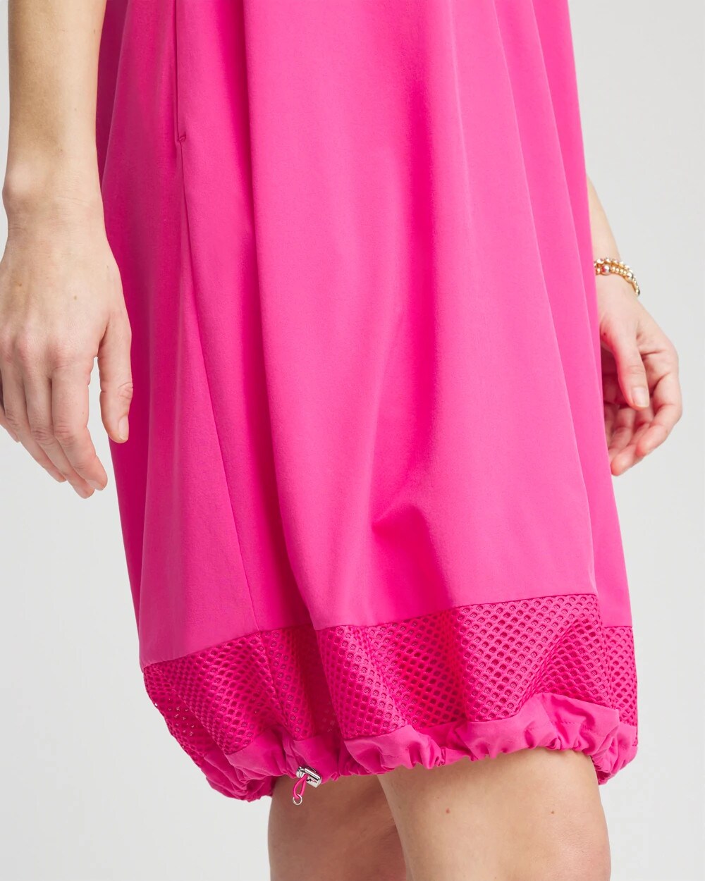 Chico's Zenergy® UPF Mesh-Trim Bungee Dress CRUSHED BERRIES