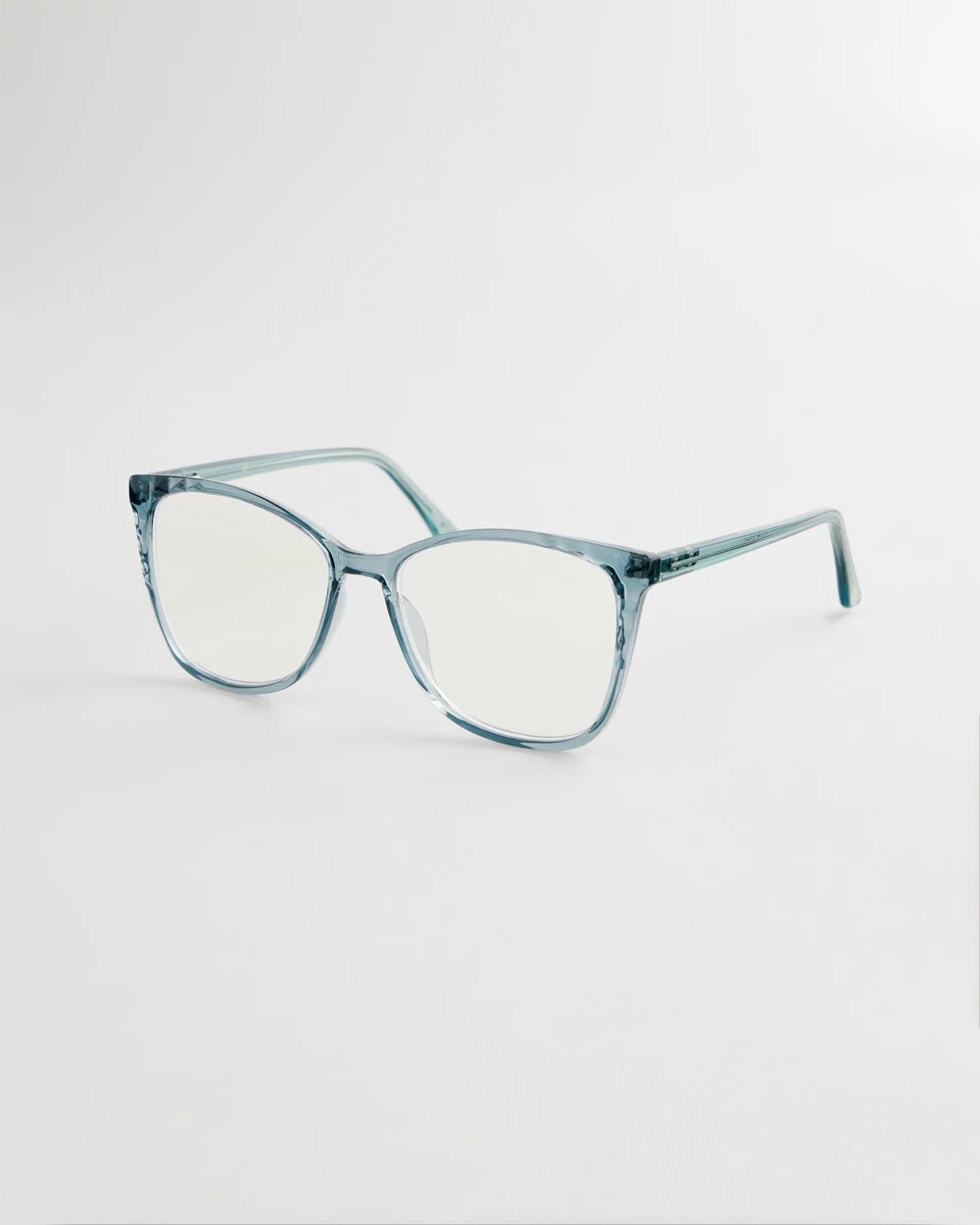 Chico's Blue Crystal Readers LIGHT BLUE
