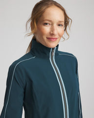 Chico's Zenergy® UPF Contrast Jacket TEAL SHADOW