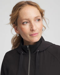 Chico's Zenergy® UPF Rib Mix Jacket BLACK