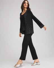Chico's Travelers™ Embellished Cardigan TRAVELERS BLACK