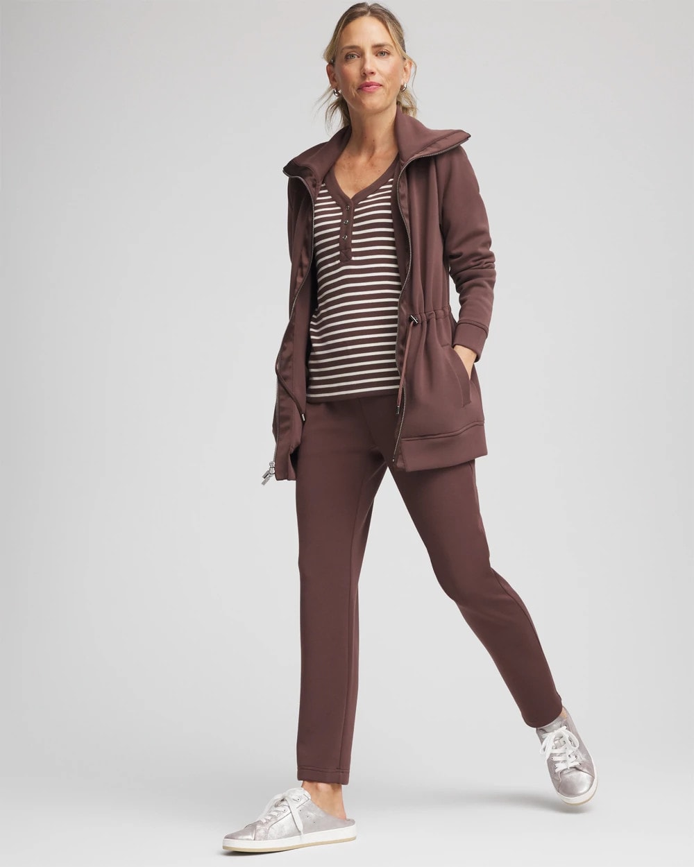 Chico's Zenergy® Cinch-Waist Jacket ESPRESSO