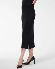 Chico's Travelers™ Midi Skirt TRAVELERS BLACK