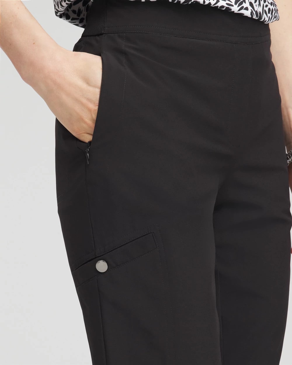 Chico's Zenergy® UPF Cargo Shorts BLACK