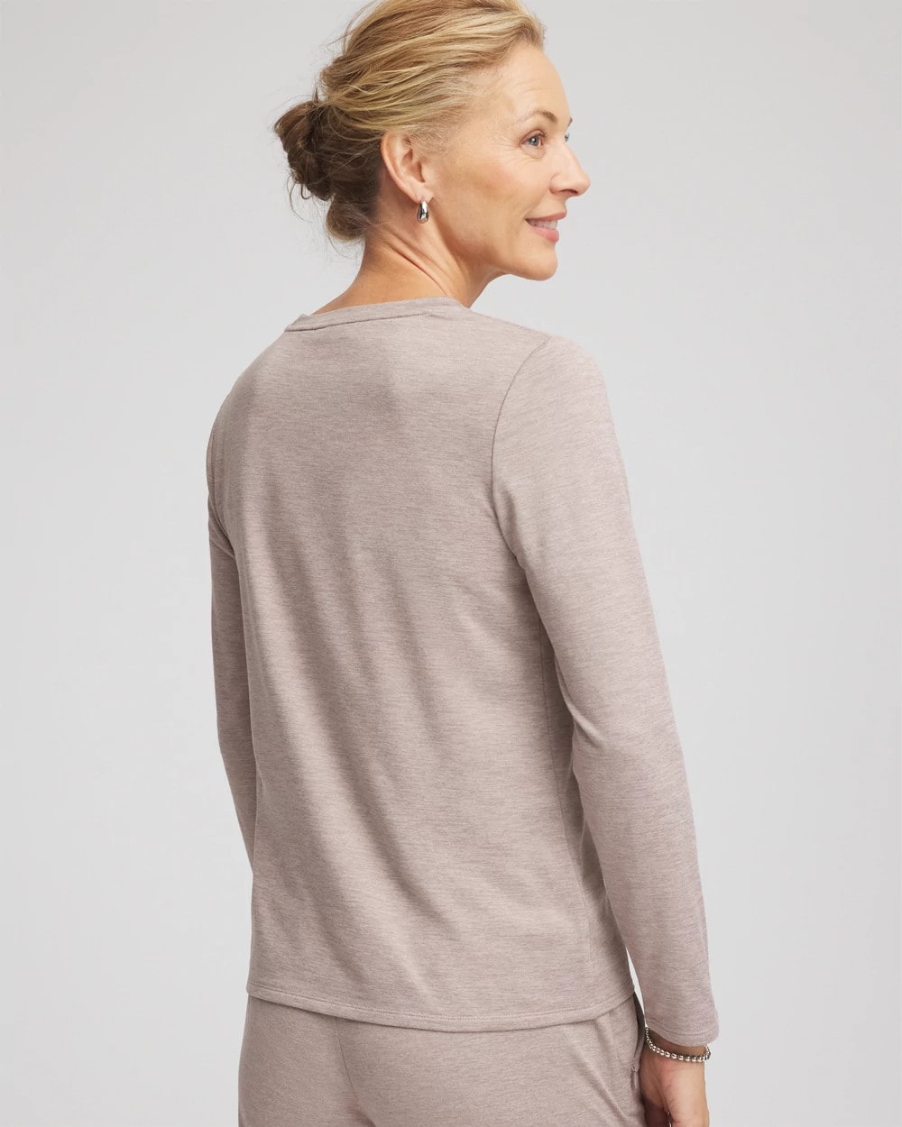 Chico's Zenergy® Cloud Asymmetrical Top ROCKY MOUNTAIN