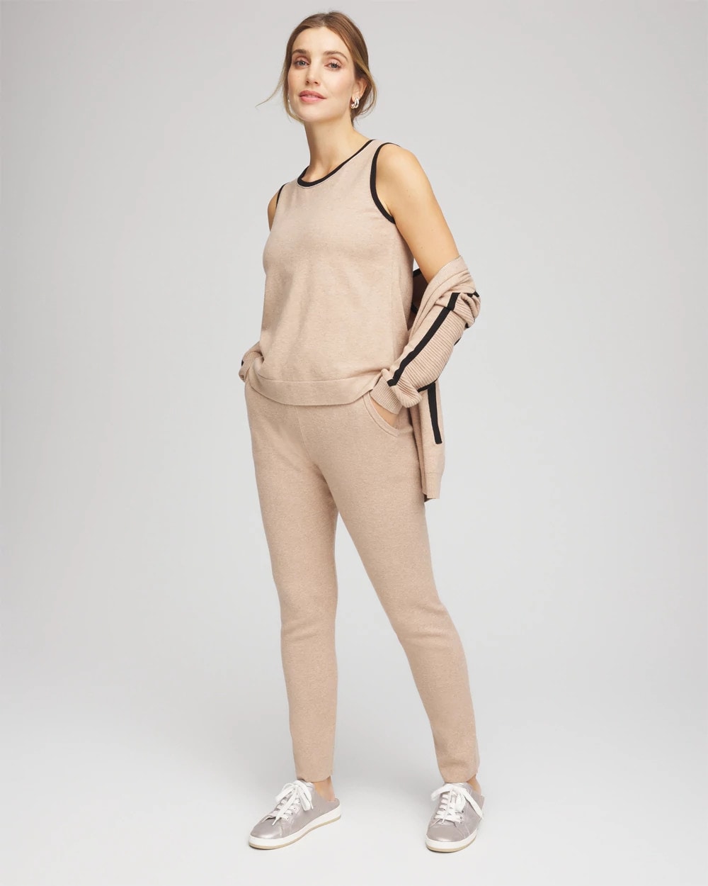 Chico's Zenergy® Luxe Tapered Ankle Pants CHAMPAGNE FIZZ