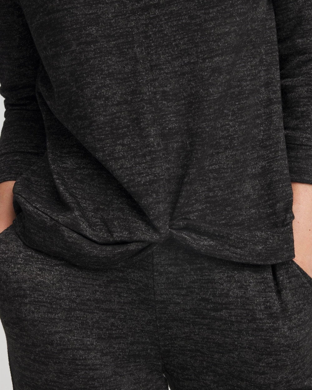 Chico's Zenergy® Twist-Front Top BLACK