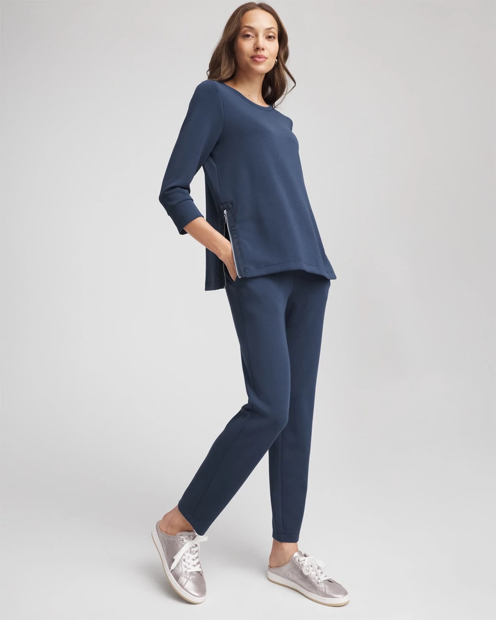 Chico's Zenergy® Soft Ankle Pants PASSPORT BLUE