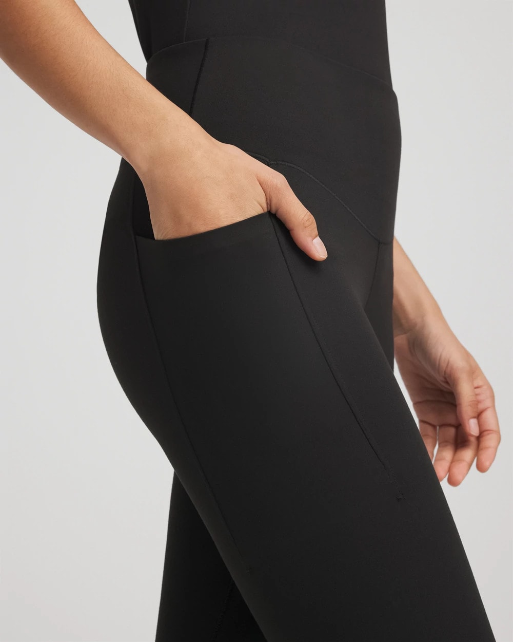 Chico's Zenergy® UPF Soft-Stretch Leggings BLACK