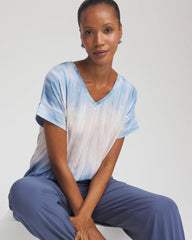 Chico's Zenergy® Slub Short-Sleeve Tee PASSPORT BLUE