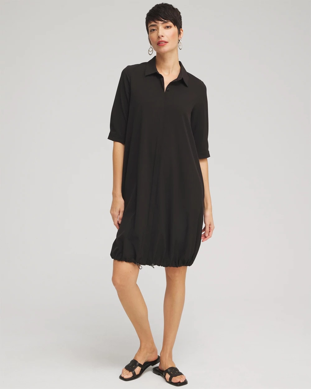 Chico's Zenergy® UPF Bungee Dress BLACK