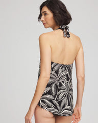 Chico's Miraclesuit® Hearts of Palm Tankini BLACK/MULTI