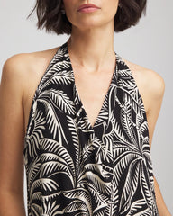 Chico's Miraclesuit® Hearts of Palm Tankini BLACK/MULTI
