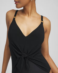 Chico's Magicsuit Obi One Saki One Piece BLACK