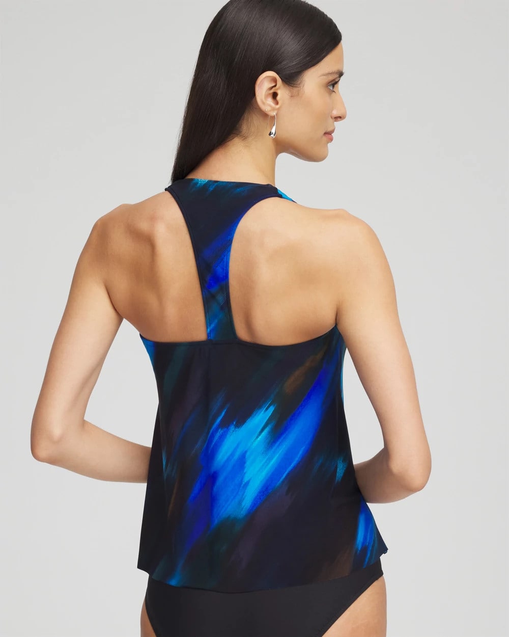 Chico's Magicsuit® Swipe Right Tankini BLACK/MULTI