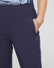 Chico's Zenergy® UPF Rib Mix Ankle Pants PASSPORT BLUE
