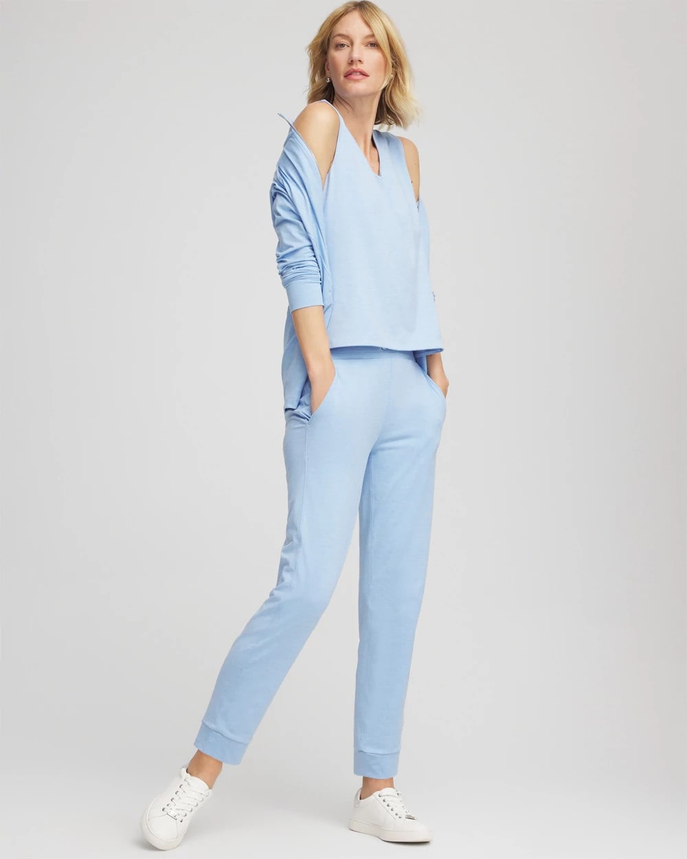 Chico's Zenergy® Cloud Joggers CRYSTAL TOPAZ