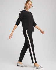 Chico's Zenergy® Grommet Pants BLACK