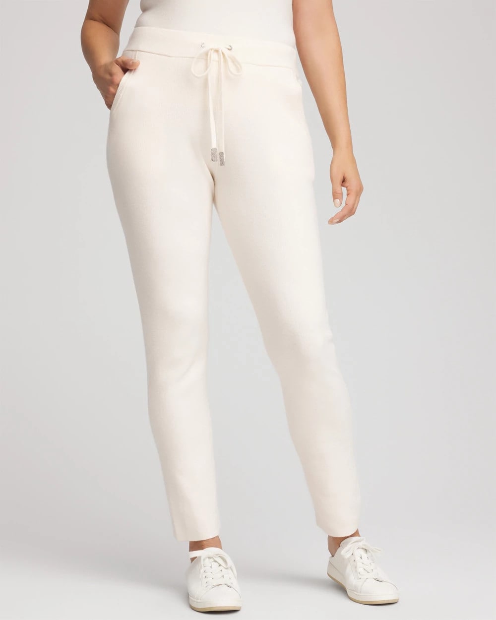 Chico's Zenergy® Luxe Tapered Ankle Pants ENGLISH CREAM