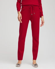 Chico's Zenergy® Luxe Tapered Ankle Pants CARMINE RED