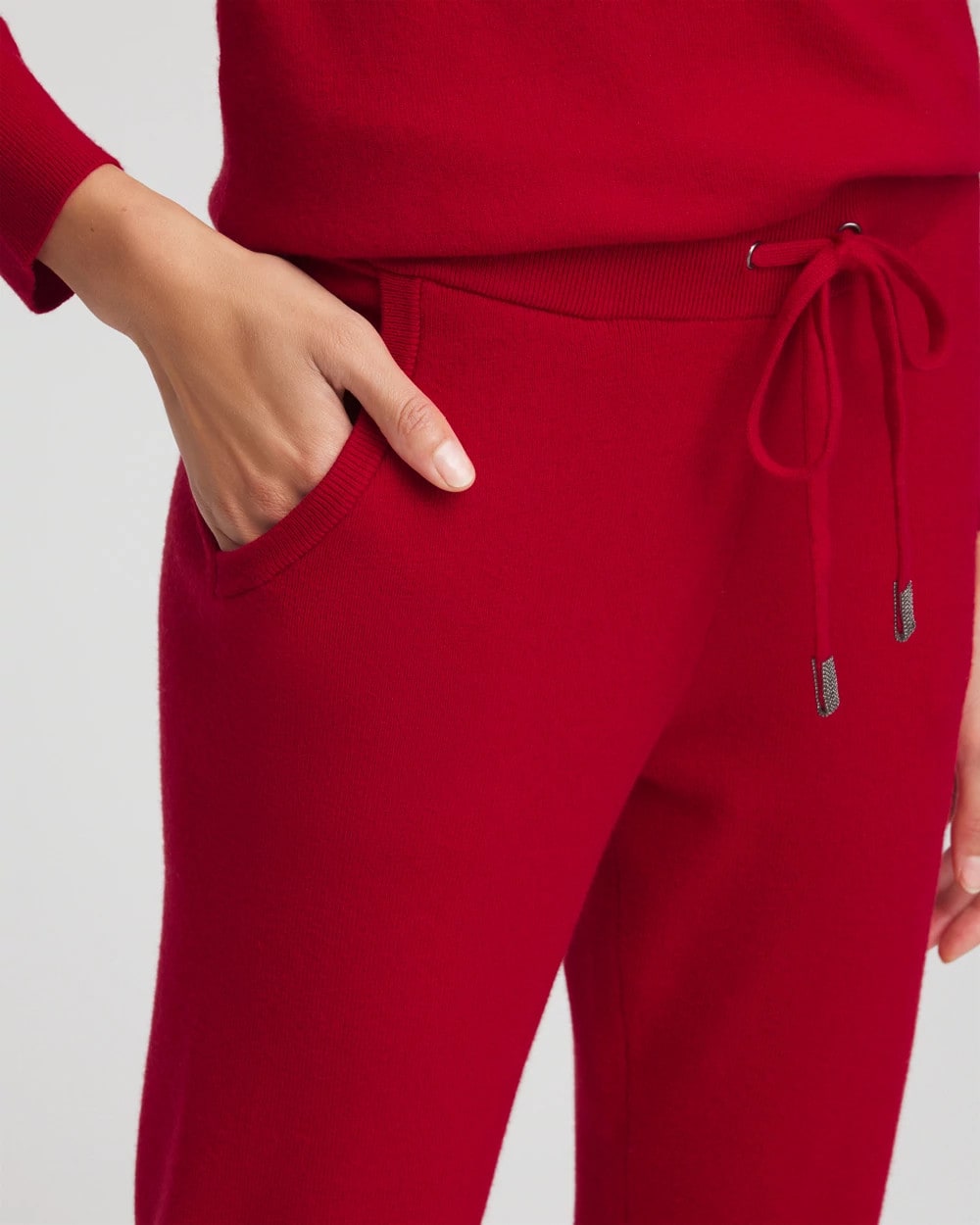 Chico's Zenergy® Luxe Tapered Ankle Pants CARMINE RED