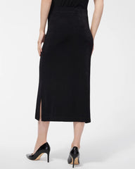 Chico's Travelers™ Midi Skirt TRAVELERS BLACK