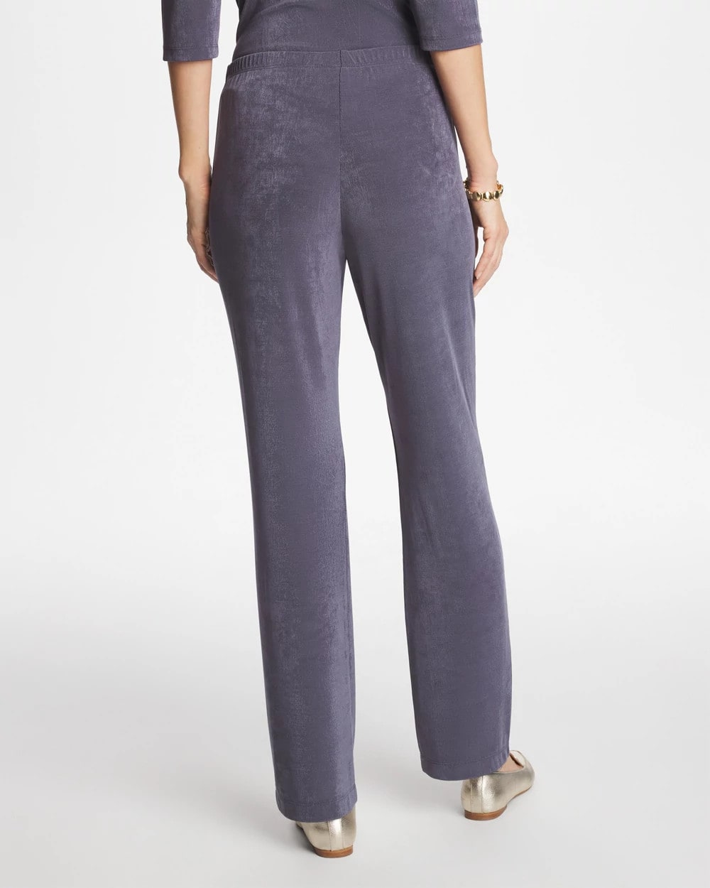 Chico's Travelers™ No Tummy Pants SOFT SLATE