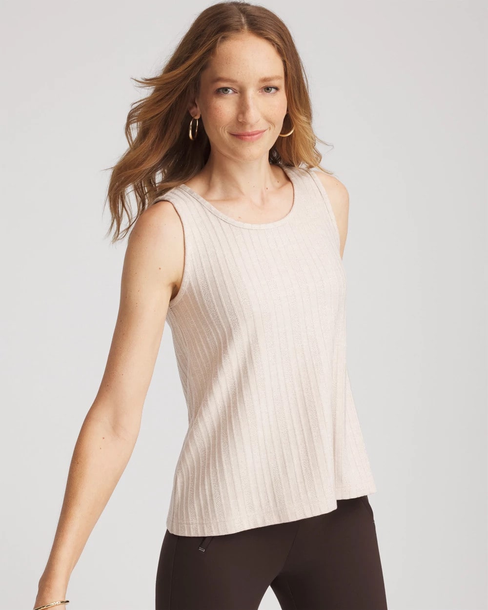 Chico's Cozy Tank OATMEAL