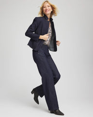 Chico's High-Rise Trouser Jeans CEDAR RINSE