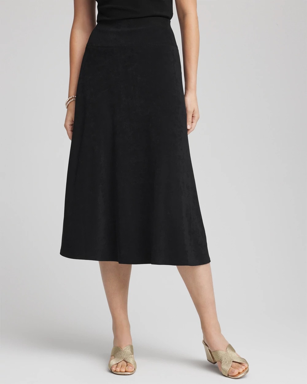 Chico's Travelers™ So Slimming Skirt TRAVELERS BLACK