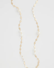 Chico's Pearl and Link Necklace PEARL