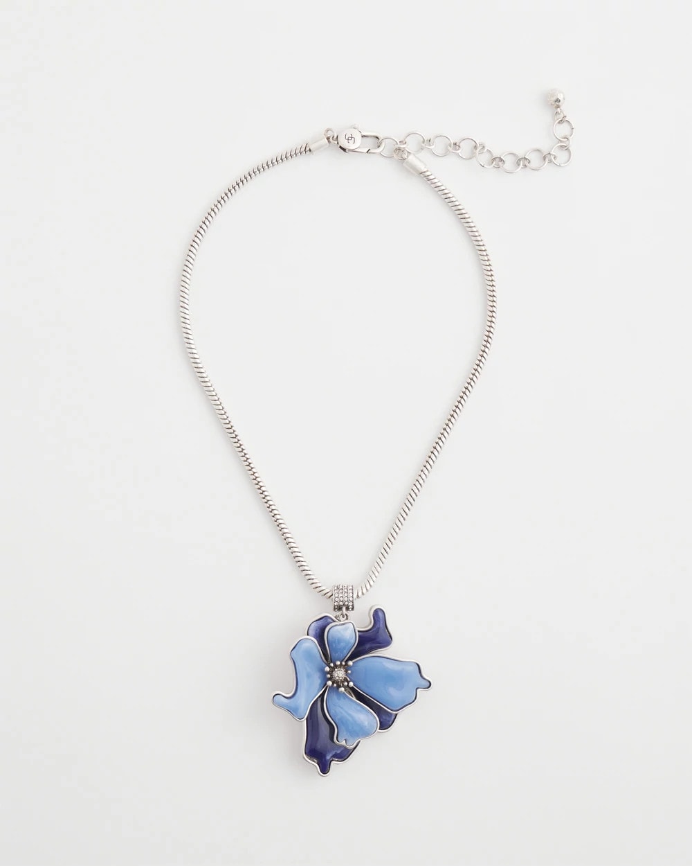 Chico's Blue Flower Pendant BLUE