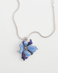 Chico's Blue Flower Pendant BLUE