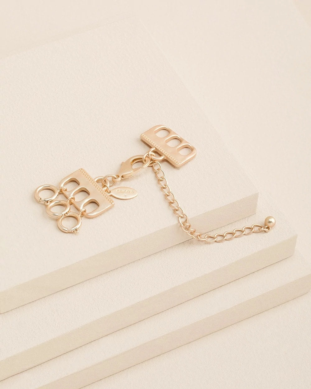 Chico's Goldtone Necklace Converter GOLD