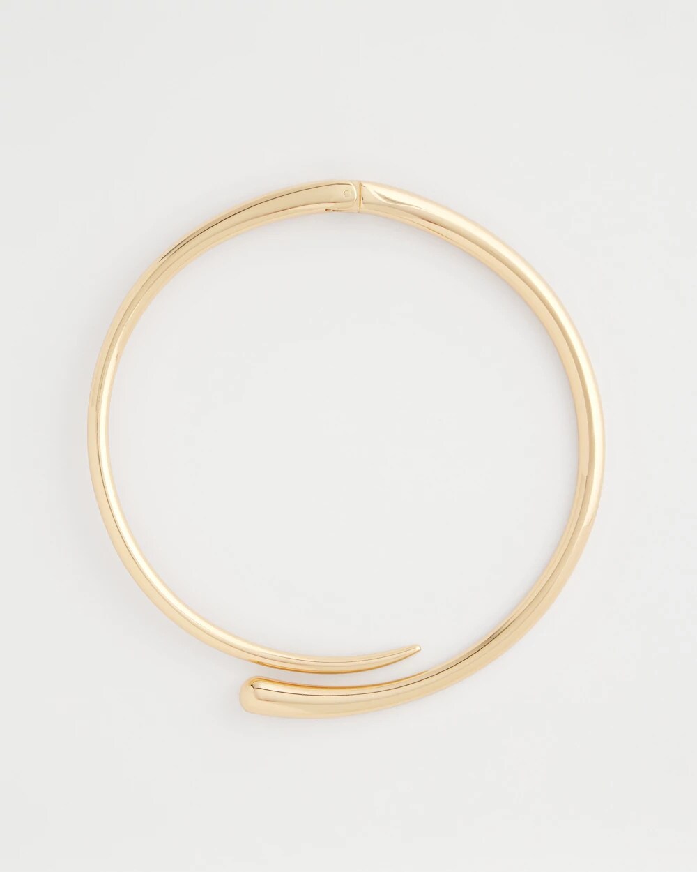 Chico's Gold Hinge Collar Necklace GOLD